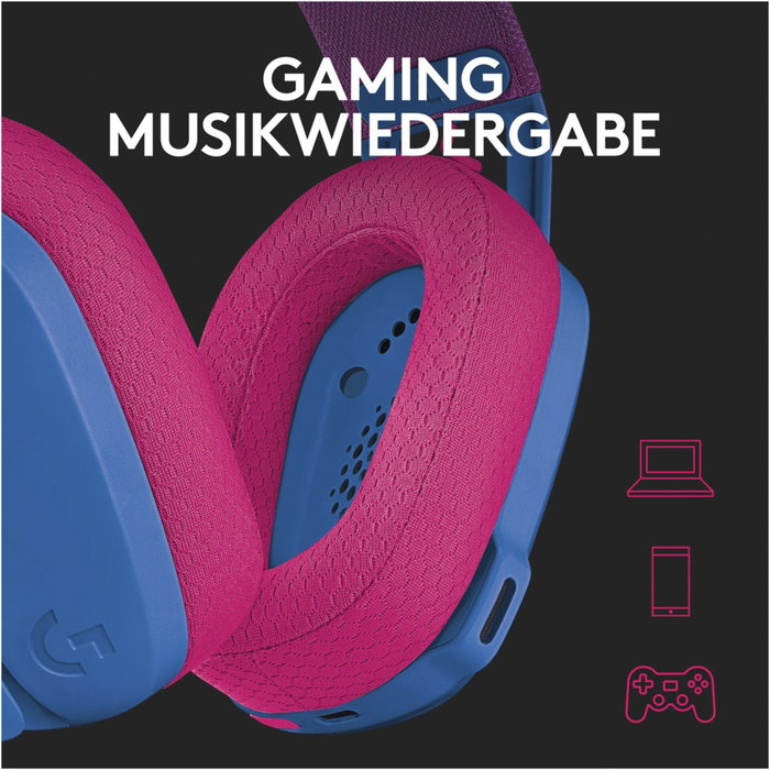 Logitech G G435 Lightspeed Bleu / framboise