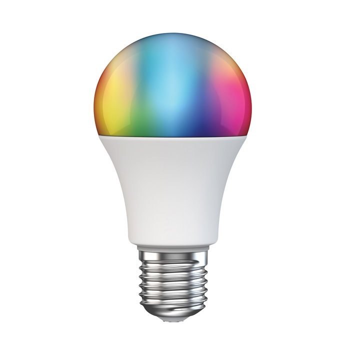Muvit IO Ampoule Connectée A60 E27 8.5W RGBW WiFi Compatible Alexa Google Home Muvit IO Ampoule Connectée A60 E27 8.5W RGBW WiFi Compatible Alexa Google Home