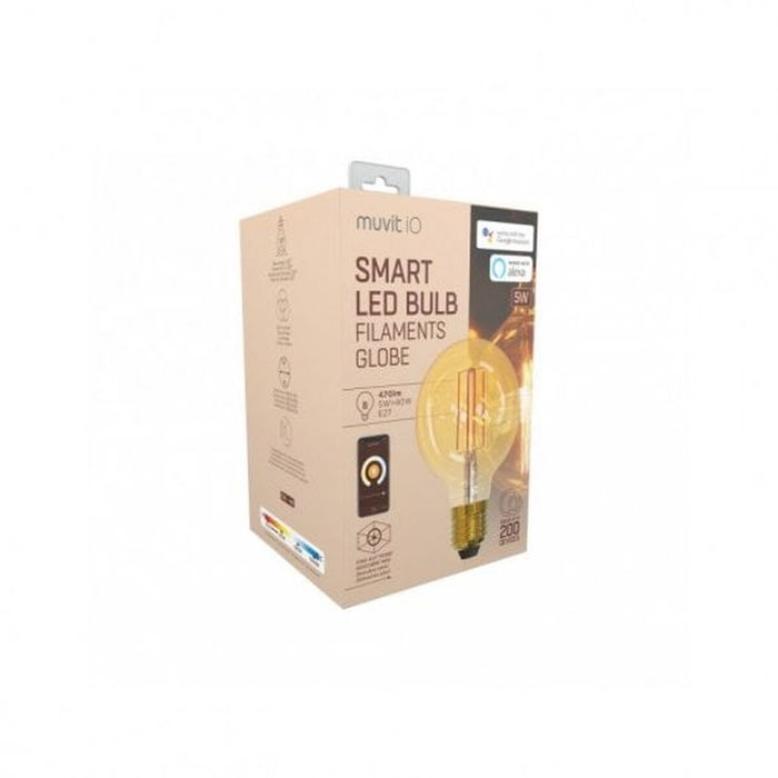 Ampoule à Puce Muvit iO 5 W E27 1800 K 2700 K 480 Lm Wi-Fi