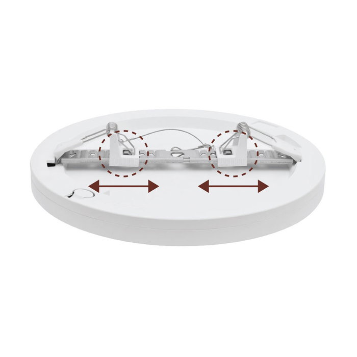 Muvit Plafonnier LED Wifi 30W Blanc 3000 Lumens Ajustable
