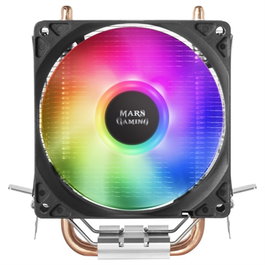 Mars Gaming MCPUARGB Ventilateur Dissipateur CPU CHROMA RGB 130W TDP PWM Universal
