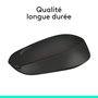 Logitech M171 Souris sans fil 2.4 GHz avec autonomie 12 mois sur pile AA, Noir, pour Windows, macOS, ChromeOS, Linux