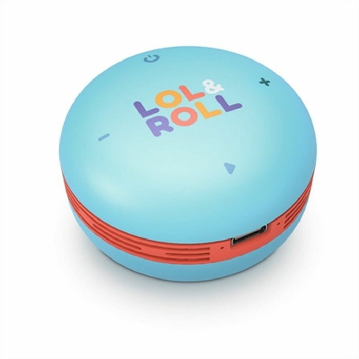 Haut-parleurs bluetooth portables Energy Sistem Lol&Roll Pop Bleu 5 W Haut-parleurs bluetooth portables Energy Sistem Lol&Roll Pop Bleu 5 W