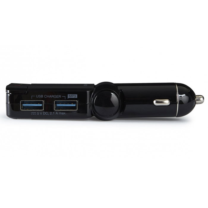 Fonestar TL-3UB Bluetooth Transmetteur FM Voiture USB Mains Libres Microphone Chargeur 2 Ports