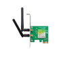 TP-Link TL-WN881ND Carte réseau PCIe sans fil N300 2.4 GHz avec 2 antennes, 300 Mbits/s