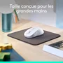 Logitech Signature M650 L - Souris sans fil ergonomique pour droitier, SmartWheel, confortable et productive - Blanc