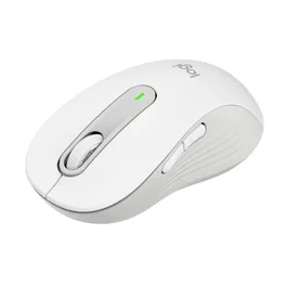 Logitech Signature M650 L - Souris sans fil ergonomique pour droitier, SmartWheel, confortable et productive - Blanc