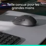 Logitech Signature M650 L Souris Sans Fil Graphite pour Droitier - Défilement SmartWheel, Confort et Productivité