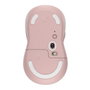 Logitech Souris sans fil M650 L Grand format Rose Ergonomique Bluetooth USB SmartWheel SilentTouch 4000 DPI