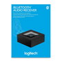 Logitech Adaptateur Audio Bluetooth pour Enceintes, Transmission Sans Fil jusqu'à 15 m, Connexions RCA et 3,5 mm, Couplage Multipoint A2DP