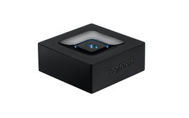 Logitech Adaptateur Audio Bluetooth pour Enceintes, Transmission Sans Fil jusqu'à 15 m, Connexions RCA et 3,5 mm, Couplage Multipoint A2DP