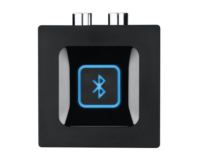 Logitech Adaptateur Audio Bluetooth pour Enceintes, Transmission Sans Fil jusqu'à 15 m, Connexions RCA et 3,5 mm, Couplage Multipoint A2DP