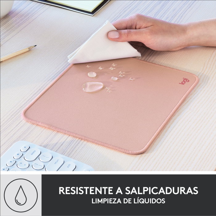 Logitech Tapis de souris Studio Series Rose sombre