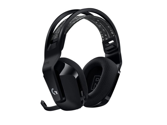 Logitech G G733 Lightspeed Wireless RGB Gaming Headset - Noir Logitech G G733 Lightspeed Wireless RGB Gaming Headset - Noir