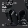 Logitech G - Casque Gaming Sans Fil G733 Lightspeed avec LIGHTSYNC RVB et Blue VO!CE - Noir - Compatible PS5, PS4, PC, MAC