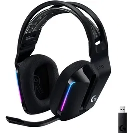 Logitech G - Casque Gaming Sans Fil G733 Lightspeed avec LIGHTSYNC RVB et Blue VO!CE - Noir - Compatible PS5, PS4, PC, MAC