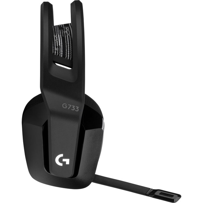 Logitech G G733 Lightspeed Wireless RGB Gaming Headset - Noir Logitech G G733 Lightspeed Wireless RGB Gaming Headset - Noir