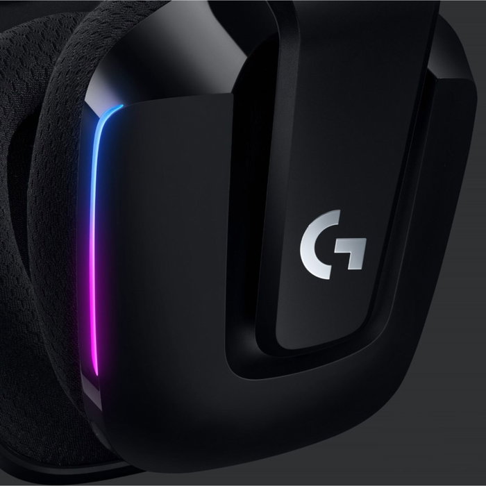 Logitech G G733 Lightspeed Wireless RGB Gaming Headset - Noir Logitech G G733 Lightspeed Wireless RGB Gaming Headset - Noir