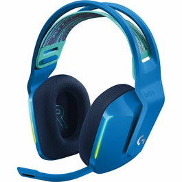 Logitech G733 Lightspeed - Casque gaming sans fil 2.4 GHz Bluetooth USB avec micro - 981-000943 - Bleu