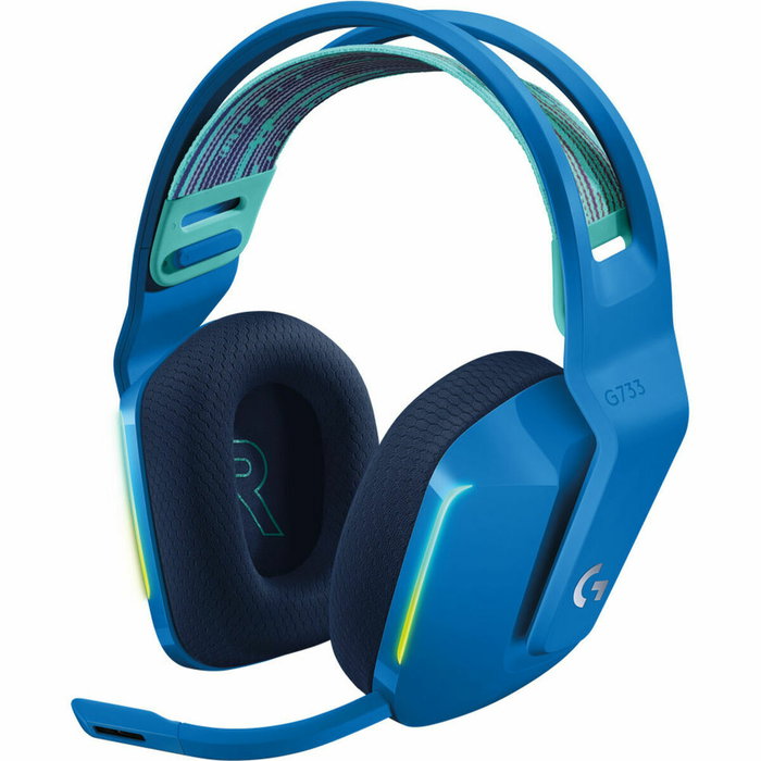 Logitech G733 Lightspeed - Casque gaming sans fil Bleu