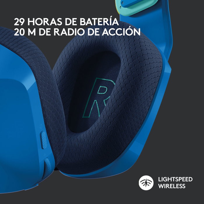 Logitech G733 Lightspeed - Casque gaming sans fil Bleu