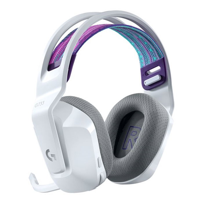 Logitech G G733 Casque Sans Fil avec Micro RGB LIGHTSYNC 278g 29h Autonomie USB