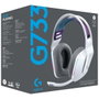 Logitech G G733 Casque Sans Fil avec Micro RGB LIGHTSYNC 278g 29h Autonomie USB