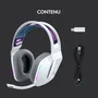 Logitech G G733 Lightspeed Blanc