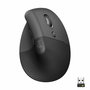 Logitech 910-006473 - Souris Verticale Lift, Ergonomique pour le Bureau, Bluetooth et USB, Grise