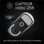 Logitech G Souris Gamer Sans Fil Pro X Superlight, Capteur HERO, Conception Legere, Patins PTFE, Blanc - G Pro X Superlight