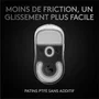 Logitech G Souris Gamer Sans Fil Pro X Superlight, Capteur HERO, Conception Legere, Patins PTFE, Blanc - G Pro X Superlight