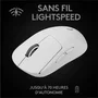 Logitech G Souris Gamer Sans Fil Pro X Superlight, Capteur HERO, Conception Legere, Patins PTFE, Blanc - G Pro X Superlight