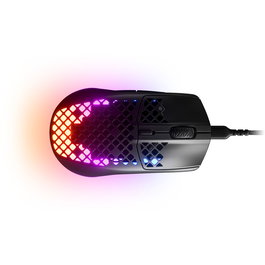 SteelSeries Aerox 3 (2022) - Souris gaming sans fil ultra-légère - Noir (62611)