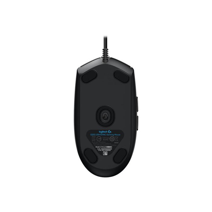 Logitech G203 LIGHTSYNC Souris Gaming Noir Logitech G203 LIGHTSYNC Souris Gaming Noir