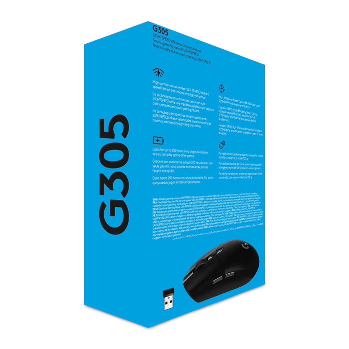 Logitech G305 Lightspeed Sans Fil Noir Logitech G305 Lightspeed Sans Fil Noir
