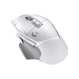 Logitech G502 X LIGHTSPEED Souris Gaming Sans Fil Optique HERO 25K 25600 DPI Blanc Récepteur USB