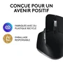 Logitech MX Master 3S Souris Sans Fil Bluetooth pour Mac, Gris Sideral, Ergonomique, Suivi sur Verre, Clics Silencieux, USB-C