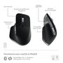 Logitech MX Master 3S for Mac, Souris sans fil Bluetooth, Gris
