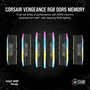 Corsair VENGEANCE RGB DDR5 32 Go (2x16 Go) 5200 MHz Noir