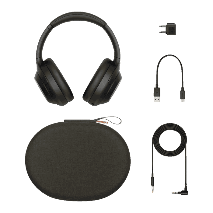 Sony WH1000XM4B.CE7 Casque Audio Réducteur de Bruit Noir (1000X4B)