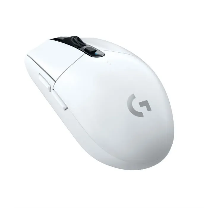 Logitech G305 Lightspeed - Souris gamer sans fil - Capteur HERO 12000 PPP - Autonomie 250h - Blanc