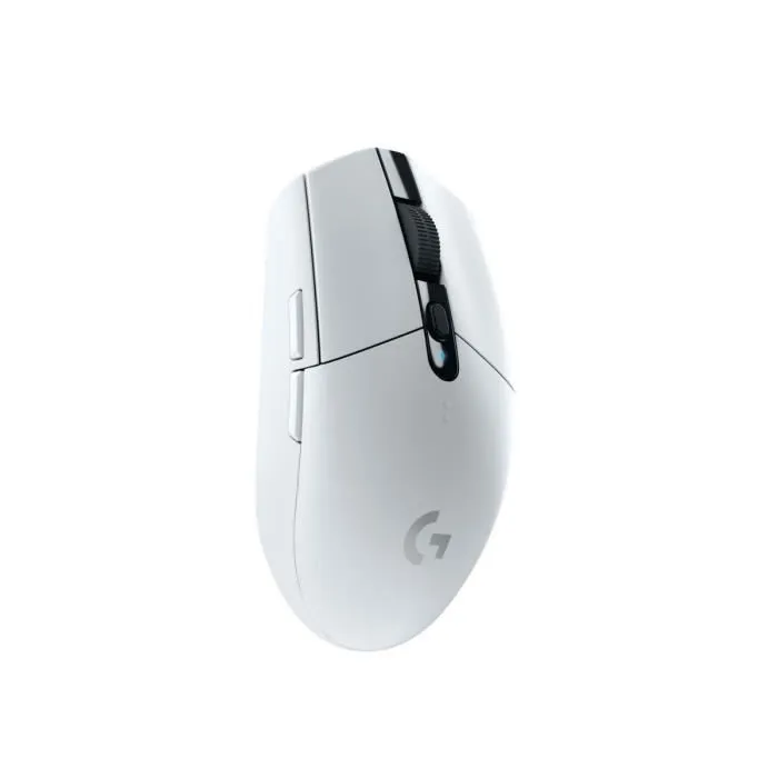Logitech G305 Lightspeed - Souris gamer sans fil - Capteur HERO 12000 PPP - Autonomie 250h - Blanc