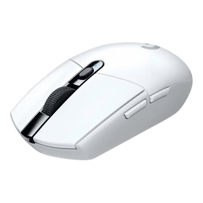 Logitech G305 Raton Gaming Inalámbrico HERO, 12000 DPI, LIGHTSPEED 2.4 GHz, 6 Boutons Programmable, Ultra-Léger 99g, Batterie AA 250h - Blanc Logitech G305 Raton Gaming Inalámbrico HERO, 12000 DPI, LIGHTSPEED 2.4 GHz, 6 Boutons Programmable, Ultra-Léger 99g, Batterie AA 250h - Blanc