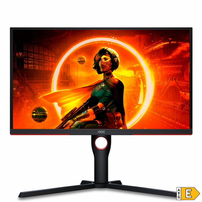 AOC 25G3ZM/BK Écran Gaming 24.5" Full HD 240 Hz 0.5 ms FreeSync Premium HDR 400 Dalle VA Courbé (1500R) Noir