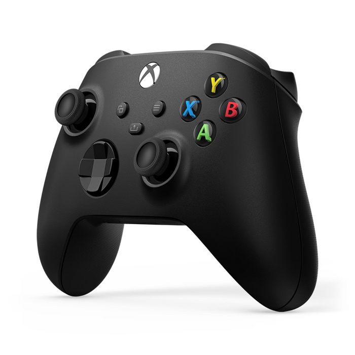 Microsoft Xbox - Manette sans fil Carbon Black - Compatible Xbox Series X/S, Xbox One, Windows 10, Android et iOS