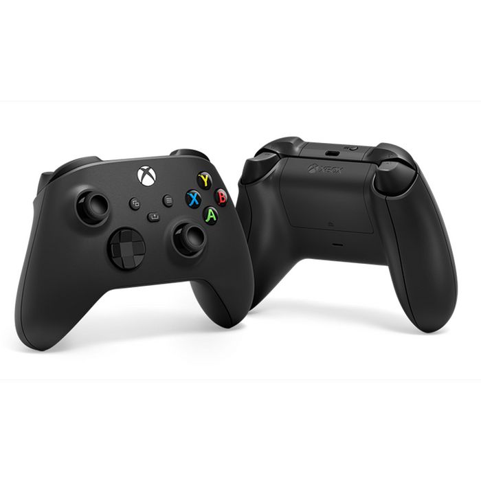 Microsoft Xbox - Manette sans fil Carbon Black - Compatible Xbox Series X/S, Xbox One, Windows 10, Android et iOS