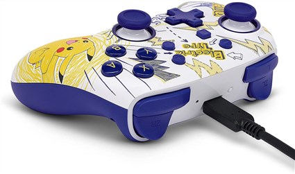 PowerA NANO ENHANCED MANDO SIN CABLES - NSGP0063-01 - Manette sans fil Bluetooth avec batterie rechargeable, design Pikachu School Days, pour Nintendo Switch PowerA NANO ENHANCED MANDO SIN CABLES - NSGP0063-01 - Manette sans fil Bluetooth avec batterie rechargeable, design Pikachu School Days, pour Nintendo Switch