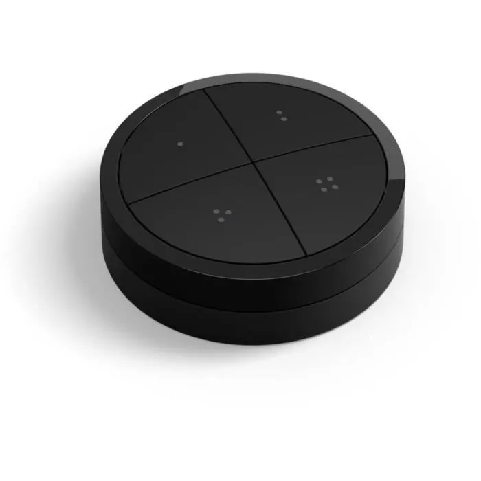 Philips Hue Télécommande Tap Dial Switch - Noir - Contrôle multipièces et variation de luminosité - Compatible Alexa - Pour intérieur Philips Hue Télécommande Tap Dial Switch - Noir - Contrôle multipièces et variation de luminosité - Compatible Alexa - Pour intérieur