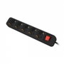 Lanberg Regleta 5 Prises Schuko avec Protection Enfants 1.5m Noir