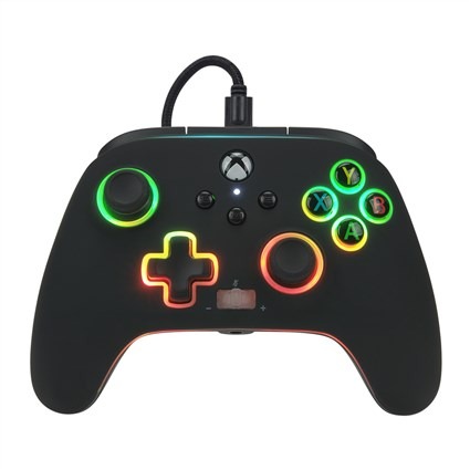 PowerA Spectra Infinity Enhanced - Manette filaire avec LED personnalisable et boutons programmables pour Xbox Series X|S, Xbox One et PC (Réf. 1522360-01)